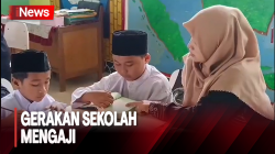 Isi Ramadan, Ratusan Pelajar di Muarojambi Ikuti Gerakan Sekolah Mengaji 