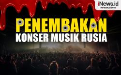 Infografis Penembakan Konser Musik Rusia, Tewaskan Puluhan Warga!