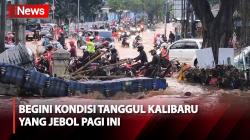 Tanggul Kalibaru yang Jebol Belum Diperbaiki, Begini Kondisi Banjir di Jalan Hek Kramat Jati Jaktim