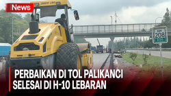 Jasa Marga Pastikan Perbaikan di Tol Palikanci Selesai pada H-10 Lebaran
