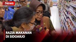 Jelang Lebaran, Petugas Pastikan Keamanan Makanan dan Minuman di Supermarket Sidoarjo