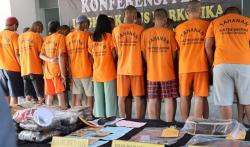 Polisi Tangkap 84 Tersangka Penyalahgunaan Narkoba di Kabupaten Bogor