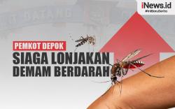 Infografis Pemkot Depok Siaga Lonjakan Kasus Demam Berdarah