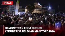 Pengunjuk Rasa Tuntut Pemerintah Yordania Hentikan Segala Bentuk Normalisasi dengan Israel