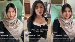 Kocak Selebgram Angela Lee Nyamar Jadi Ukhti Demi War Takjil, Netizen: Gawat!