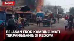 Kronologi Kebakaran yang Hanguskan Belasan Ekor Kambing, 2 Motor, dan 5 Gerobak di Kedoya