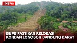 BNPB Bantu Relokasi Rumah Warga Terdampak Longsor di Bandung Barat