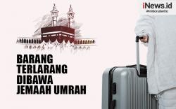 Infografis Arab Saudi Keluarkan Daftar Terbaru Barang Terlarang Dibawa Jemaah Umrah