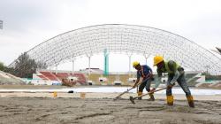 Tinjau Kesiapan PON di Aceh, Menko PMK Minta Pembangunan Arena Dipercepat