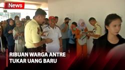 Laporan Langsung dari Istora, Ribuan Warga Tukarkan Uang Baru untuk Lebaran