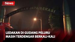Hingga Pukul 23.00 WIB, Ledakan di Gudang Peluru Bogor Masih Terdengar