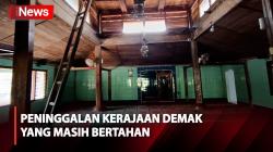 Ada Tangga di Tengah Ruangan, Ini Potret Masjid At Taqwa Peninggalan Kerajaan Demak