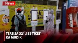 Jelang Lebaran, Tinggal Tersisa 321.135 Tiket KA Mudik