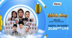 Konser Ngabuburit dan Tabligh Akbar Nikmatnya Ramadan, Langsung dari Alun-Alun Kota Bekasi, Live di iNews