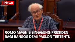 Romo Magnis Sebut Presiden Bagi-Bagi Bansos adalah Pencurian dan Langgar Etika 