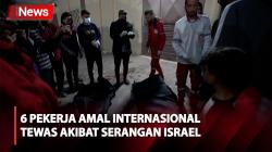 6 Pekerja Amal Tewas di Gaza saat Kirim Bantuan Makanan untuk Pengungsi Kelaparan