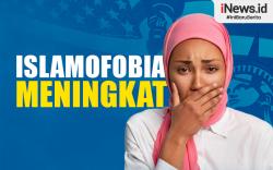 Infografis Islamofobia di AS Capai Rekor Tertinggi pada 2023, Umat Muslim jadi Target Serangan Rasisme!