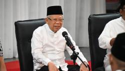 Wapres Ma'ruf Amin Berharap Kepemimpinannya Bersama Jokowi Berakhir Husnul Khotimah