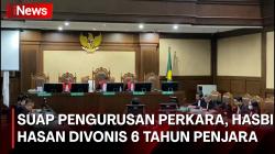  Suap Pengurusan Perkara, Sekretaris MA Nonaktif Hasbi Hasan Divonis 6 Tahun Penjara