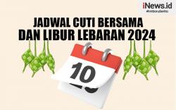 Infografis Jadwal Libur dan Cuti Bersama Lebaran 2024