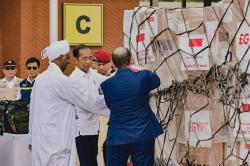 Presiden Jokowi Kirim Bantuan untuk Palestina dan Sudan Senilai Rp30 Miliar