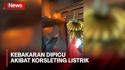 Kios Sembako Pasar Perumnas Klender Terbakar, 13 Mobil Damkar Dikerahkan
