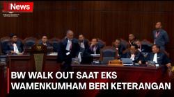 BW Walk Out ketika Eks Wamenkumham hendak Beri Keterangan di Sidang PHPU