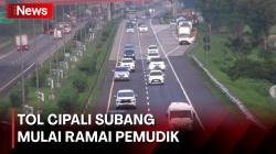 H-6 Lebaran, Arus Lalu Lintas Tol Cipali Meningkat Signifikan