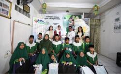 MNC Life Beri Santunan, Kepala Pondok Yatim & Dhuafa Jati Baru: Mudah-Mudahan Bermanfaat dan Picu Semangat Belajar