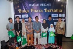 Radar Bekasi Gelar Buka Puasa Bersama dan Santunan Anak Yatim