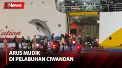 Arus Mudik di Pelabuhan Ciwandan, Ratusan Motor Menyeberang ke Sumatra pada Tengah Malam