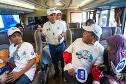 BRI Group Lepas 12.173 Pemudik pada Flag Off Mudik Asyik bersama BUMN 2024