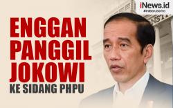 Infografis Hakim MK Enggan Panggil Jokowi ke Sidang PHPU