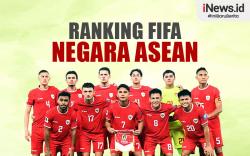 Infografis Ranking FIFA Negara ASEAN: Indonesia Gusur Malaysia