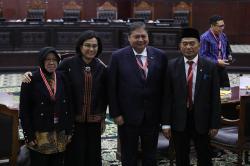 Momen 4 Menteri Presiden Jokowi Saksi Sidang Sengketa Hasil Pilpres 2024