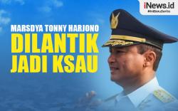 Infografis Presiden Jokowi Lantik Marsdya Tonny Harjono Jadi KSAU