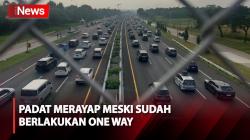 Ada One Way, Arus Mudik di Tol Cipali Km 86 Masih Padat Merayap