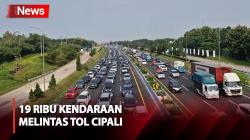 Pagi Ini 19 Ribu Kendaraan Melintas Tol Cipali