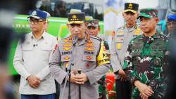 Kapolri Ungkap Genangan Air Jadi Penyebab Macet Panjang di Lintas Sumatera