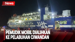  Sebagian Pemudik Mobil Dialihkan ke Pelabuhan Ciwandan untuk Urai Kemacetan di Merak