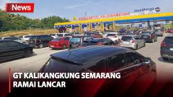Begini Kondisi Terkini GT Kalikangkung Semarang saat H-3 Lebaran