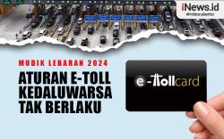 Infografis Aturan e-Toll Kedaluwarsa Tak Berlaku selama Mudik Lebaran 2024