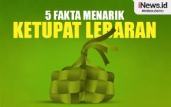 Infografis 5 Fakta Menarik Ketupat Lebaran