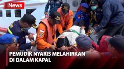 Rasakan Kontraksi di Atas KM Ekspres Bahari, Pemudik Dievakuasi ke RSUD Kendari