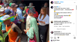 Intip Potret Artis Lawas Pulang Kampung Langsung Bagi-Bagi THR ke Warga 