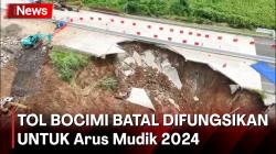 Tol Bocimi Batal Difungsikan untuk Arus Mudik karena Perbaikan masih Berlangsung