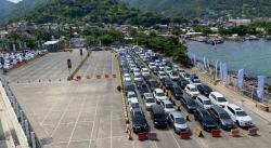 Arus Mudik di Pelabuhan Merak Ramai Lancar Hari Ini, Didominasi Mobil Pelat B