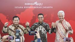 Ini Lokasi AMIN, Prabowo-Gibran dan Ganjar-Mahfud Sholat Idul Fitri