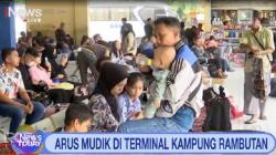Terminal Kampung Rambutan Dipadati Pemudik H-1 Lebaran, Didominasi Tujuan Sumatera