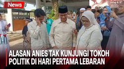 Anies Baswedan Tak Kunjungi Tokoh Politik Senior di Hari Pertama Lebaran, Ini Alasannya